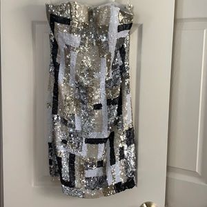 Jovani Women’s Sequin Body-con Mini Dress